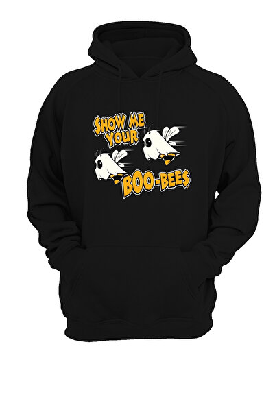 remonz Boo-Bees με στάμπα, 3 κλωστές. Ανυψωμένο, Fleece Εσωτερικά, Χοντρό, (600 γρ.) Φούτερ