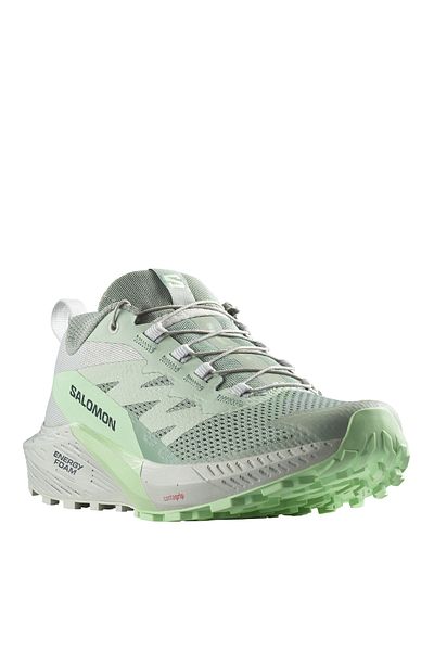 Salomon Sense Ride 5 Women's Running Shoes - Green