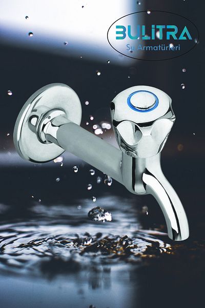 BULİTRA Su Armatürleri Topaç Long Tap Garden, Wash Basin, Kitchen, Bathroom Tap Brass Body