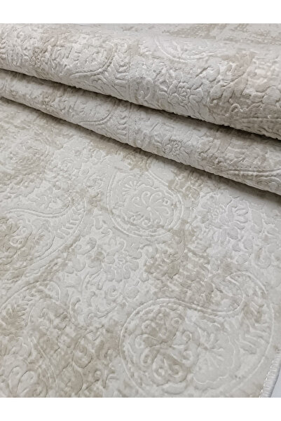 NaRStore Home Kaymaz Taban Kesme Halı Yolluk Nevra Asos Krem