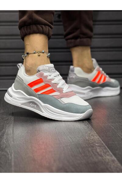 Rimex حذاء رياضي للمشي اليومي لتقويم العظام بثلاثة خطوط للنساء باللون الفيروز...