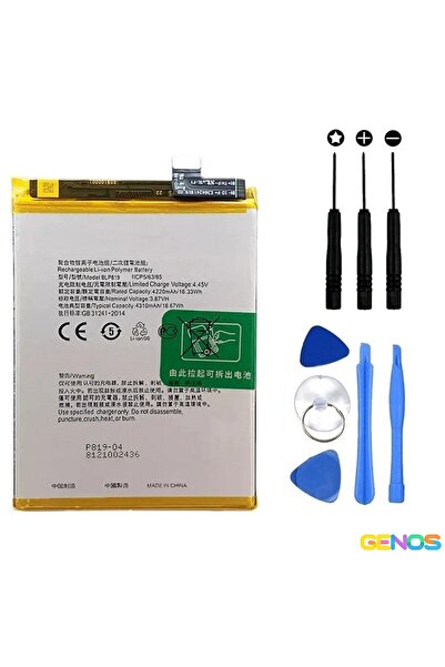Genos BLP819 4310 mAh OPPO Reno5 4G/Reno5 Z/Reno5 Lite Uyumlu Batarya (SK521415)