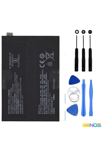 Genos BLP855 4500 mAh OPPO Find X3 Neo/Reno6 Pro 5G/K9 Pro Uyumlu Batarya (SK...