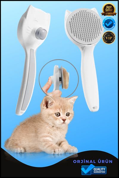 Overpet Cat And Dog Combing Brush Cat Comb Hair Comb