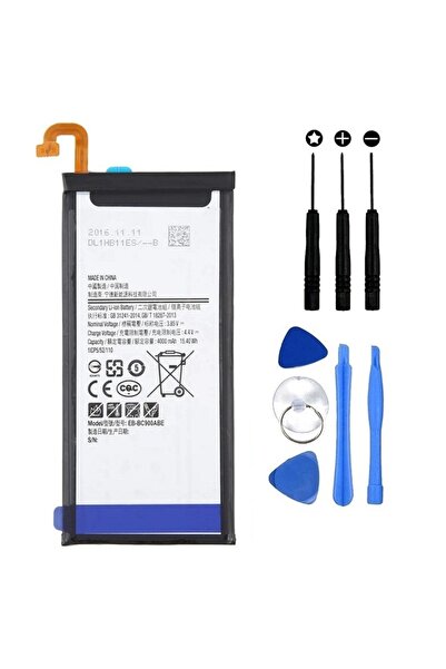 Genos Samsung Galaxy c9 Pro SM-C900 4000mAh EB-BC900ABE Uyumlu Batarya (SK521...