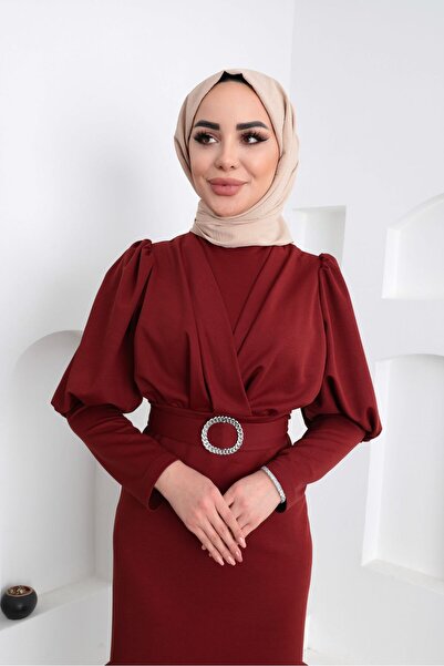 moda zeynaa ÇAPRAZ SUKUBA ELBİSE