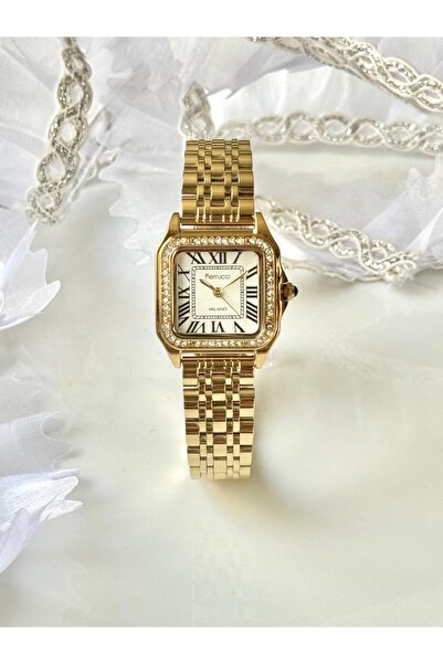 Ferrucci FERRUCCİ KADIN KOL SAATİ (GOLD)JÜBİLE KORDON