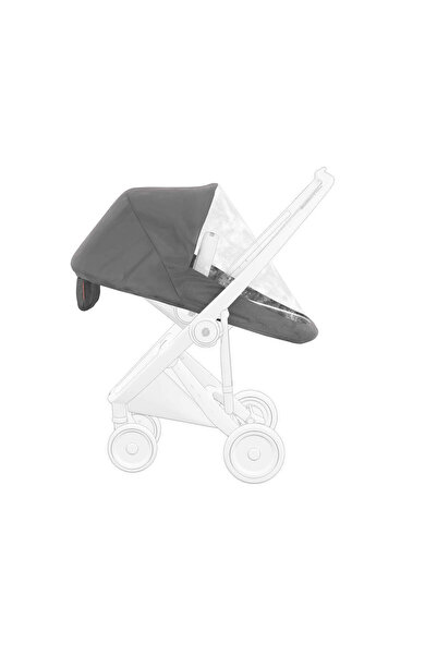 Reversible ve 2'si 1 Arada Setlerle (Portbebe) Uyumlu Bebek Arabası Yağmurluğu