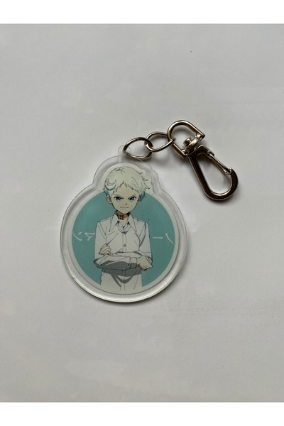 Hara Company سلسلة مفاتيح الرسوم المتحركة "عدم الوعد" نورمان / زخرفة الحقيبة