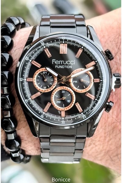 Ferrucci Function Special Design Men's Wristwatch + Bracelet Gift