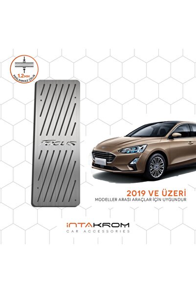 İntachrom Ford Focus Krom Ayak Dinlendirme Pedalı -  2019 ve Üzeri