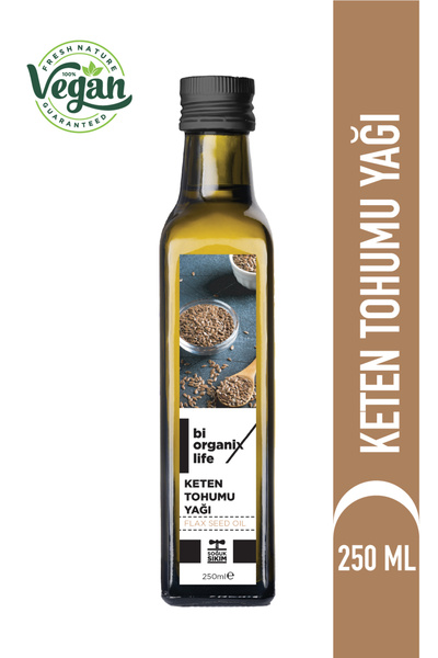 Biorganix Life Keten Tohumu Yağı 250 ml