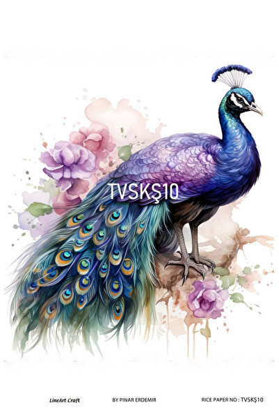 LİNEART ورق ديكوباج LineArt منقوش بالنحاس - TVSKŞ10