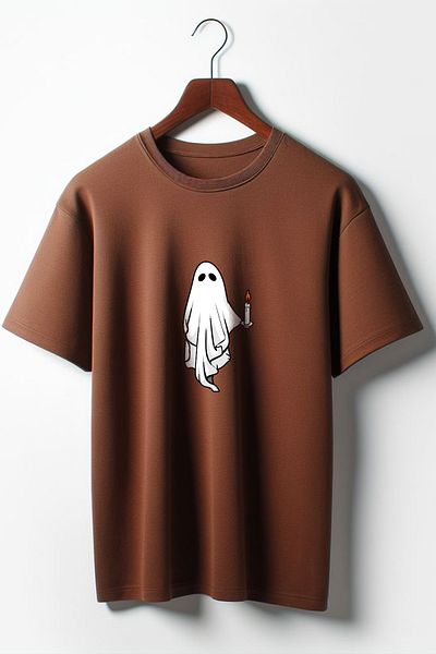 Vordevia Μπλουζάκι με στάμπα Ghost Oversize