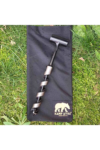 Kamp Ayısı ® Nordic™ Delme Çapı 24 Mm - Bushcraft Isveç El Burgusu Boyunduruk Isveç Ocağı Outdoor Kamp Ekipmanı