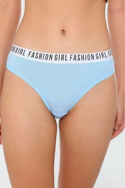 Tutku Women's Bikini Panties Mixed Color Pack 6 Pieces