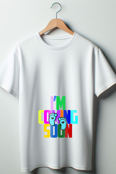 Vordevia Сладка тениска с щампа за бременни за бебе момче