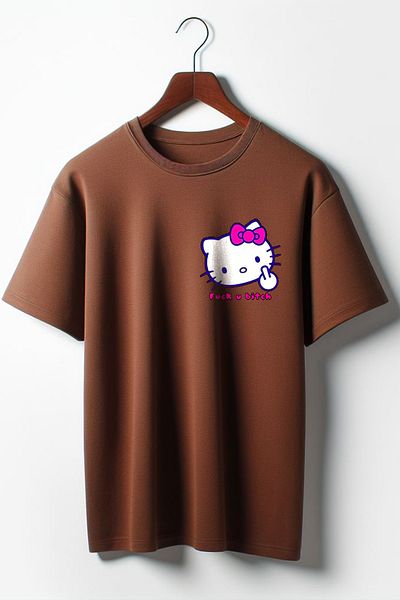 Vordevia Μπλουζάκι με στάμπα Oversize