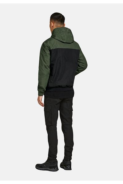 Jack & Jones Jacke Leichte Bomberjacke JJERUSH HOOD BOMBER