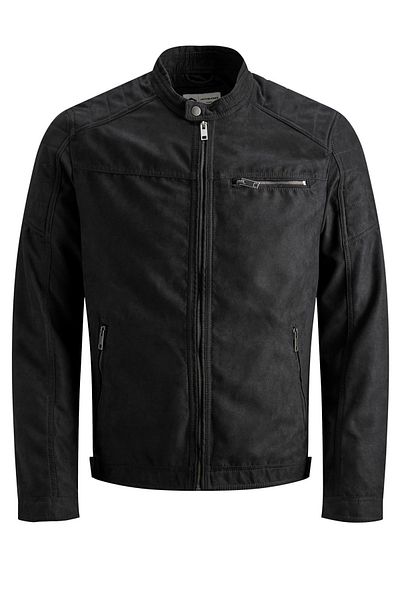 Jack & Jones Jacke Lederimitat Jacke Jacke JJ ROCKY JACKET Lederimitat