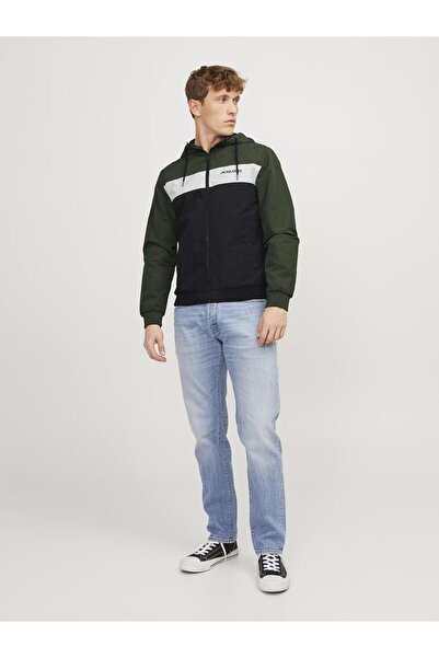 Jack & Jones Jjerush Hood Bomber Noos