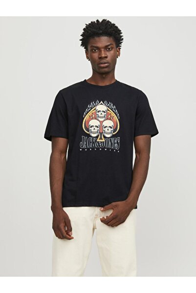 Jack & Jones Φόρμα Rundhalsausschnitt Gedrukt