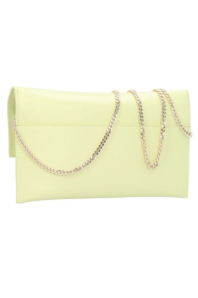 Patrizia Pepe Clutch Tasche Leder 11 cm