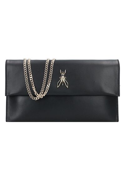 Patrizia Pepe Clutch Tasche Leder 11 cm