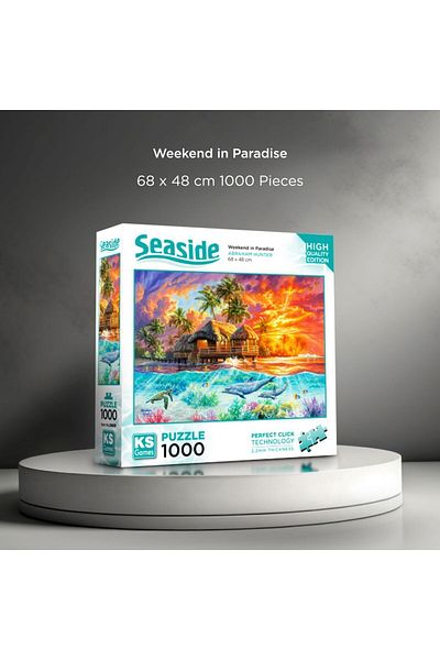 Ks Games 1000 Piece Heaven's Weekend Puzzle