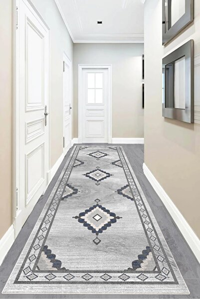 on the clouds Geometrik Karo Desenli Göbekli Dijital Baskı Yıkanabilir Kaymaz Taban Modern Salon Halısı Ve Yolluk