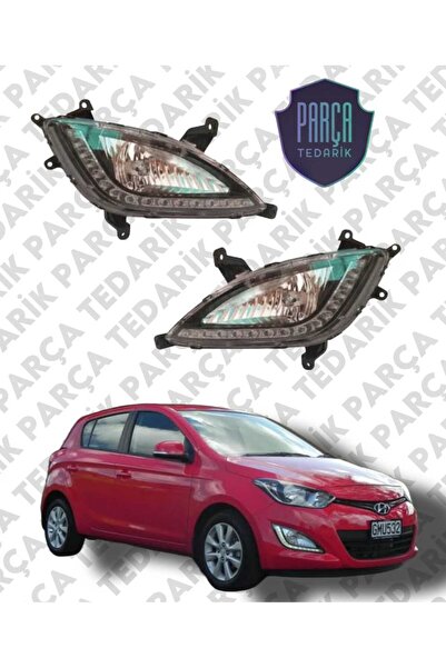 PARÇA TEDARİK Hyundai İ20 Sis Farı Ledli Sağ Sol Takımı 2012 2014 Uyumlu