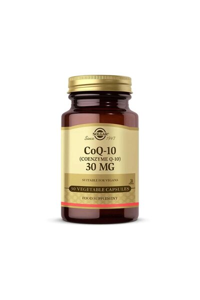 Solgar مجموعة هدايا كوزيم Q-10 30 مجم - 30 كبسولة ومنظف للوجه 100 مل