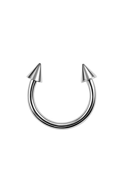 Öte Beri Hayallerin Ötesi 316L Surgical Antiallergic Stainless Anti Tarnish Helix - Septum, Cartilage, Smiley, Tragus Piercing 1 Piece