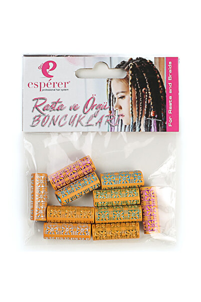 Mina Peruk Set de rasta și mărgele împletite - OB04