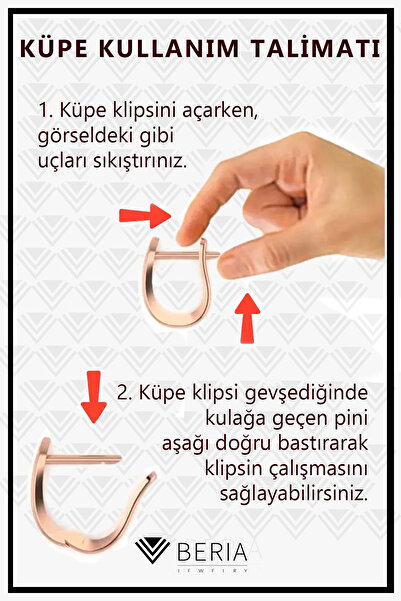 goldberia Kiraz Çocuk Küpesi 925 Ayar Gümüş