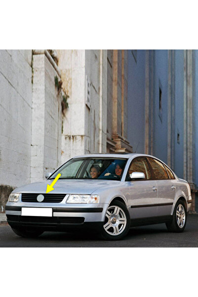 Bisra VW Passat B5 1997-2000 Ön Panjur Izgarası Siyah 3B0853653C