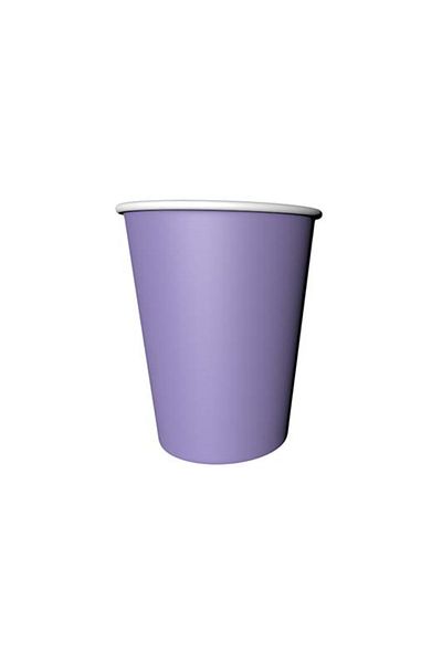 BalonEvi OPEN VIOLET PASTEL COLOR 8-PIECE GLASS
