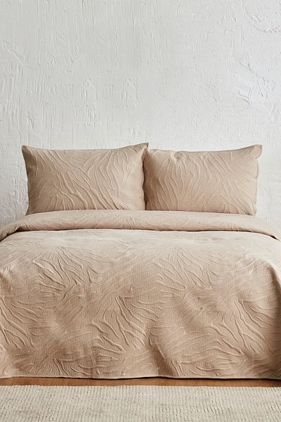 Karaca Home Sonnia Double Bed Cover Set Beige