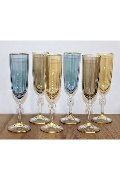COOKCASE Coffee So Ringed Water Glass for 6 People 3 Colors