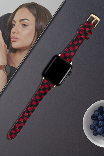 vagave Apple Watch Uyumlu 38mm 40 Mm 41 Mm 42 Mm 4 5 6 7 Se 8 9 10 Kadın Deri...