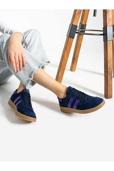 Alemdar Shoes SCOTT Navy Blue Women's Sneakers