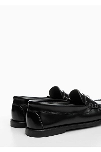 MANGO Kids Kožené mokasíny – módna a pohodlná látka