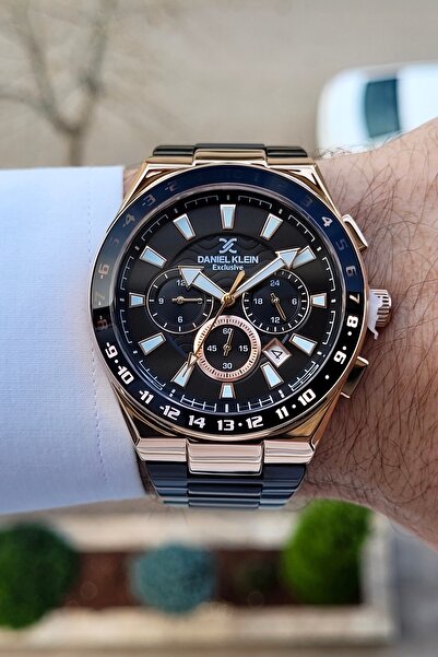 Daniel Klein Kasası Bakır Kordonu Siyah Renk 2 Yıl Garantili İç Göstergeleri ...