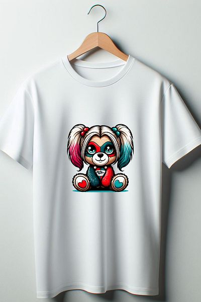 Vordevia Tricou oversize cu imprimeu Teddy Quinn