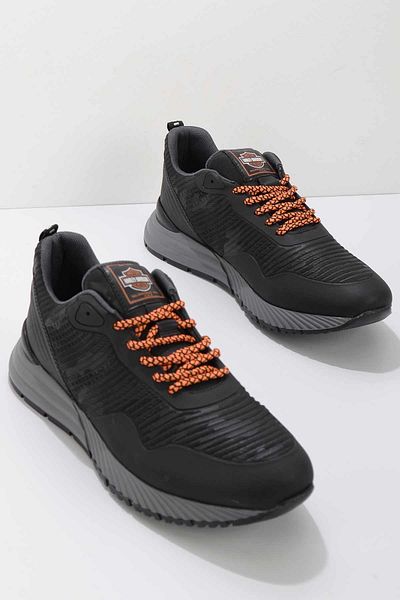 Harley Davidson Men's Sneakers - Anorak Black HD1777003485