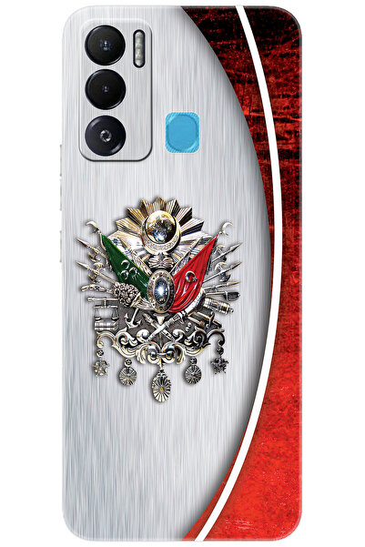 Pova NEO (LE6h) Compatible Sheath Pattern Printed Silicone Ottoman Tughra Design NGO:408 CP-CmzviGh