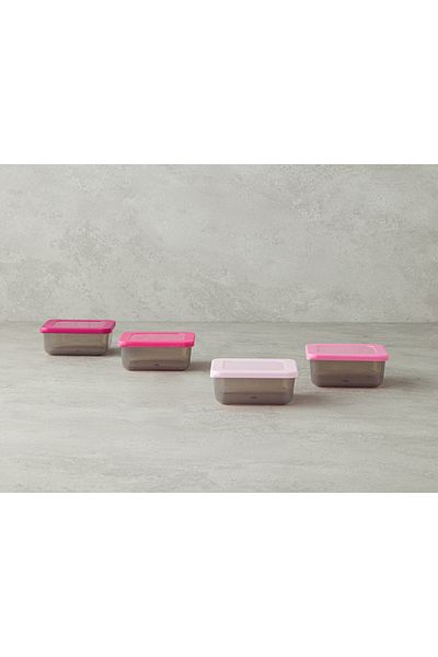 English Home Stora Me Plastic Storage Container Pink