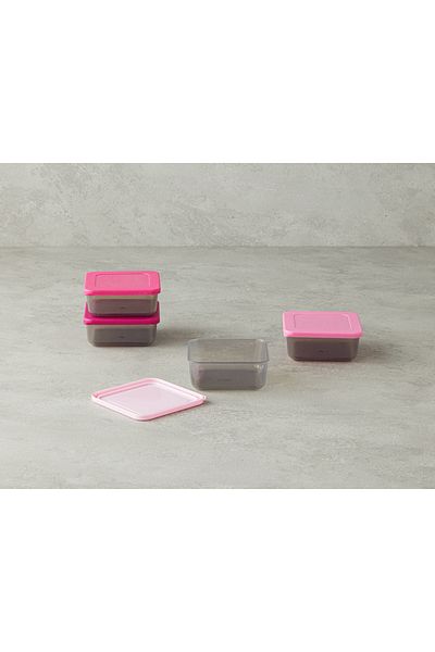 English Home Stora Me Plastic Storage Container Pink