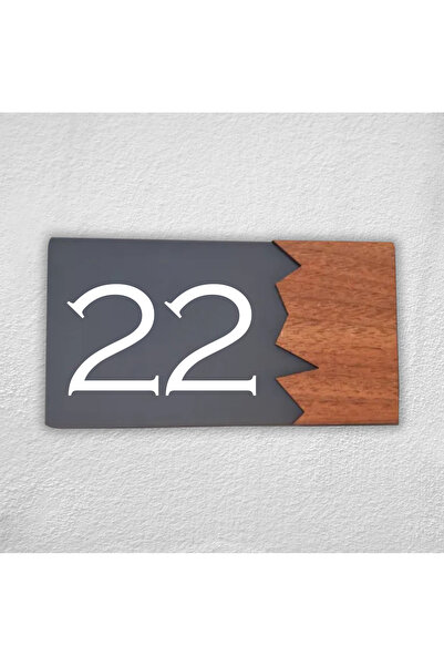 Dekokonsept Woodenseri Horizontal Plexi Wooden Detailed Uv Printed Apartment ...