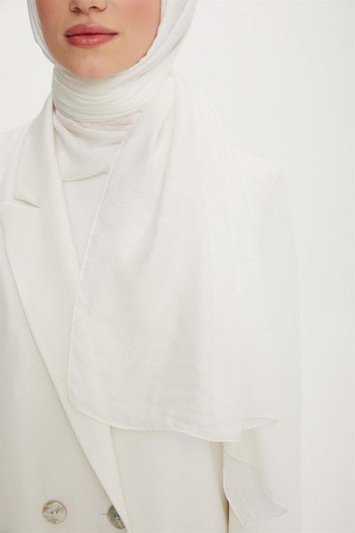 Armine Trend Işıl Shawl 3 - Cotton - Ats3ısl-02 - White